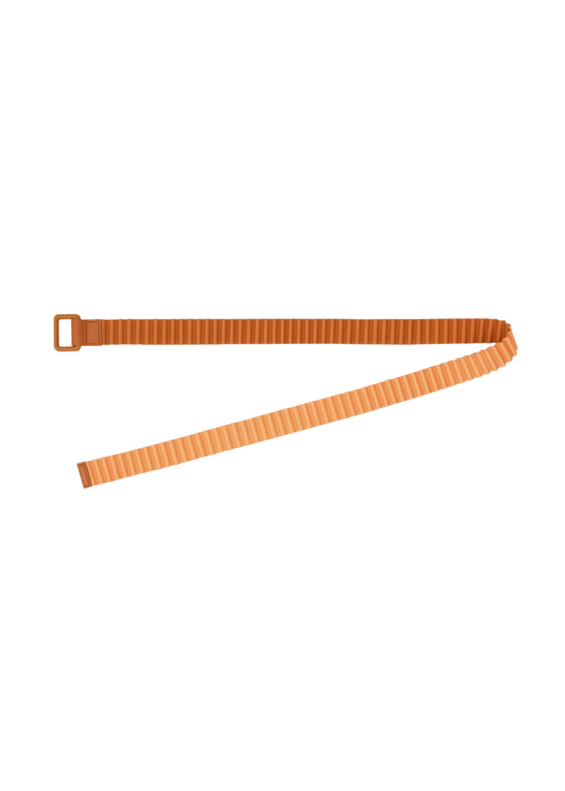 PLEATS BELT Belt Orange x Melon Orange