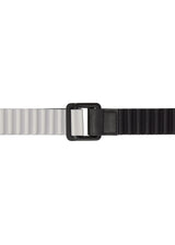 PLEATS BELT Belt Charcoal x Light Grey