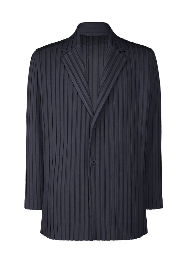 BOX PLEATS ENSEMBLE Jacket Navy