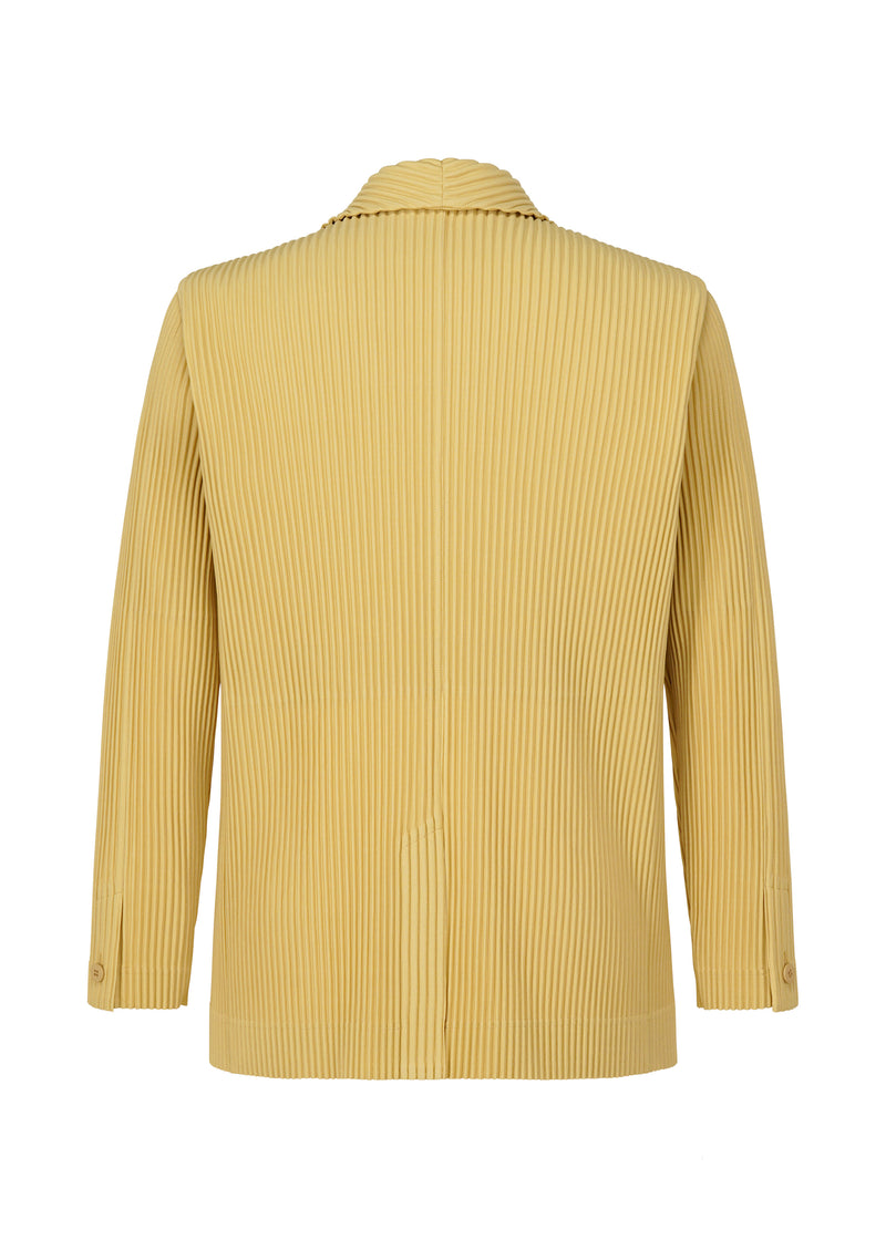 TAILORED PLEATS 1 Jacket Mustard Yellow