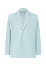 TAILORED PLEATS 2 Jacket Light Blue