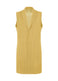 TAILORED PLEATS 1 Vest Mustard Yellow