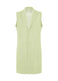 TAILORED PLEATS 1 Vest Light Jade Green