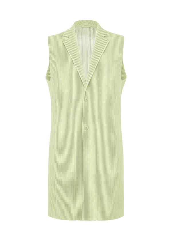 TAILORED PLEATS 1 Vest Light Jade Green