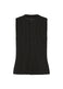 TAILORED PLEATS 1 Vest Black