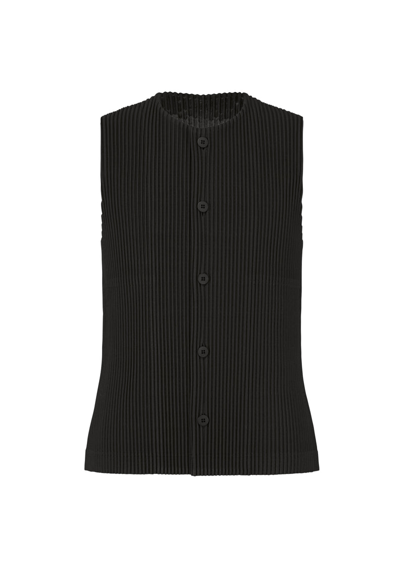 TAILORED PLEATS 1 Vest Black