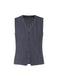 TAILORED PLEATS 2 Vest Blue Charcoal