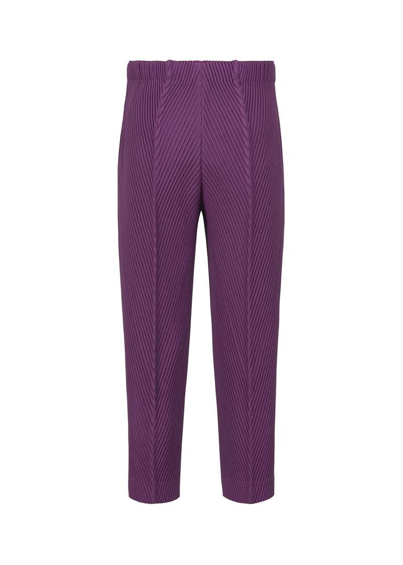 PLEATS BOTTOMS Trousers Dark Violet