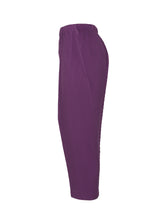 PLEATS BOTTOMS Trousers Dark Violet