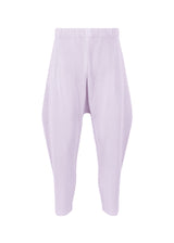 COLORFUL PLEATS BOTTOMS Trousers Soft Lavender