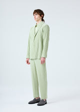 TAILORED PLEATS 1 Trousers Light Jade Green