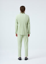 TAILORED PLEATS 1 Trousers Light Jade Green