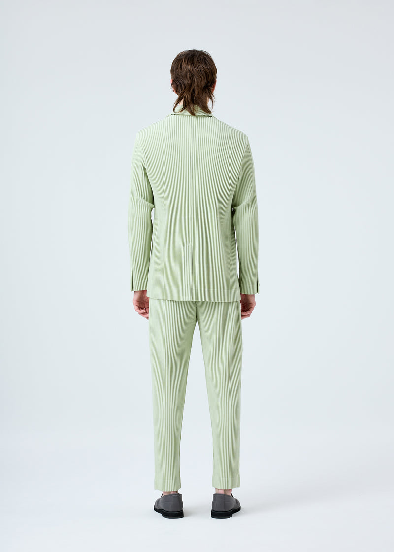 TAILORED PLEATS 1 Trousers Light Jade Green