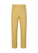 TAILORED PLEATS 1 Trousers Mustard Yellow