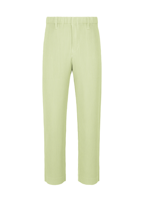 TAILORED PLEATS 1 Trousers Light Jade Green