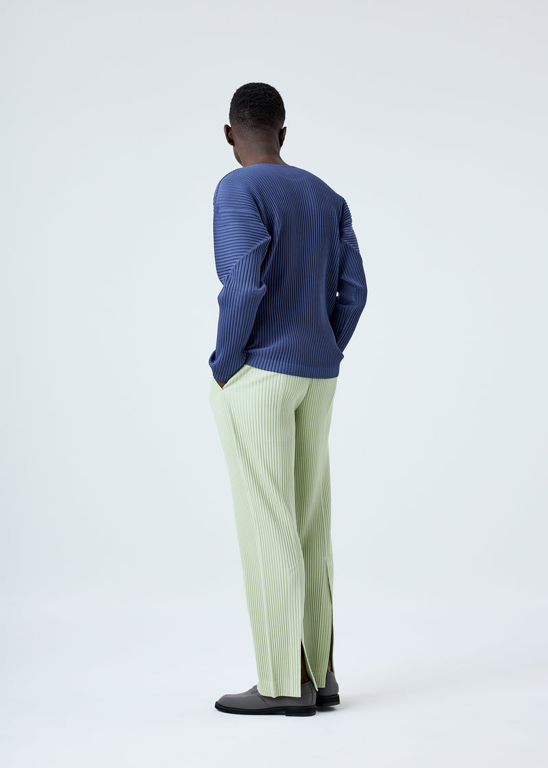 TAILORED PLEATS 1 Trousers Light Jade Green