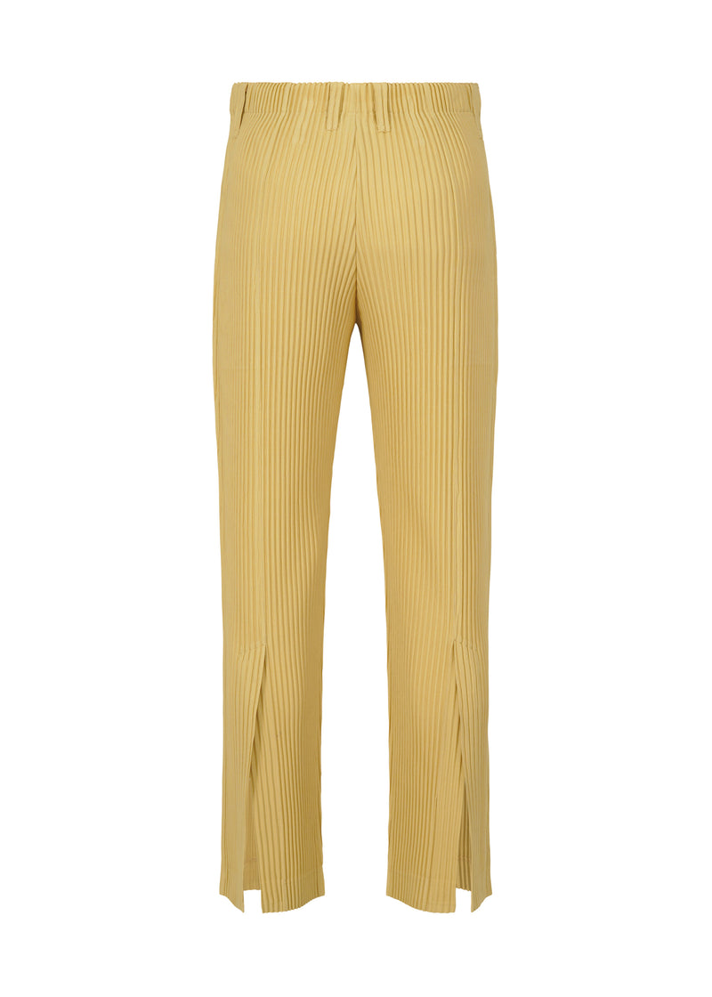 TAILORED PLEATS 1 Trousers Mustard Yellow