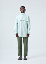 COLOR PLEATS Trousers Sage Green