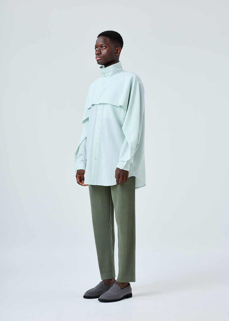 COLOR PLEATS Trousers Sage Green