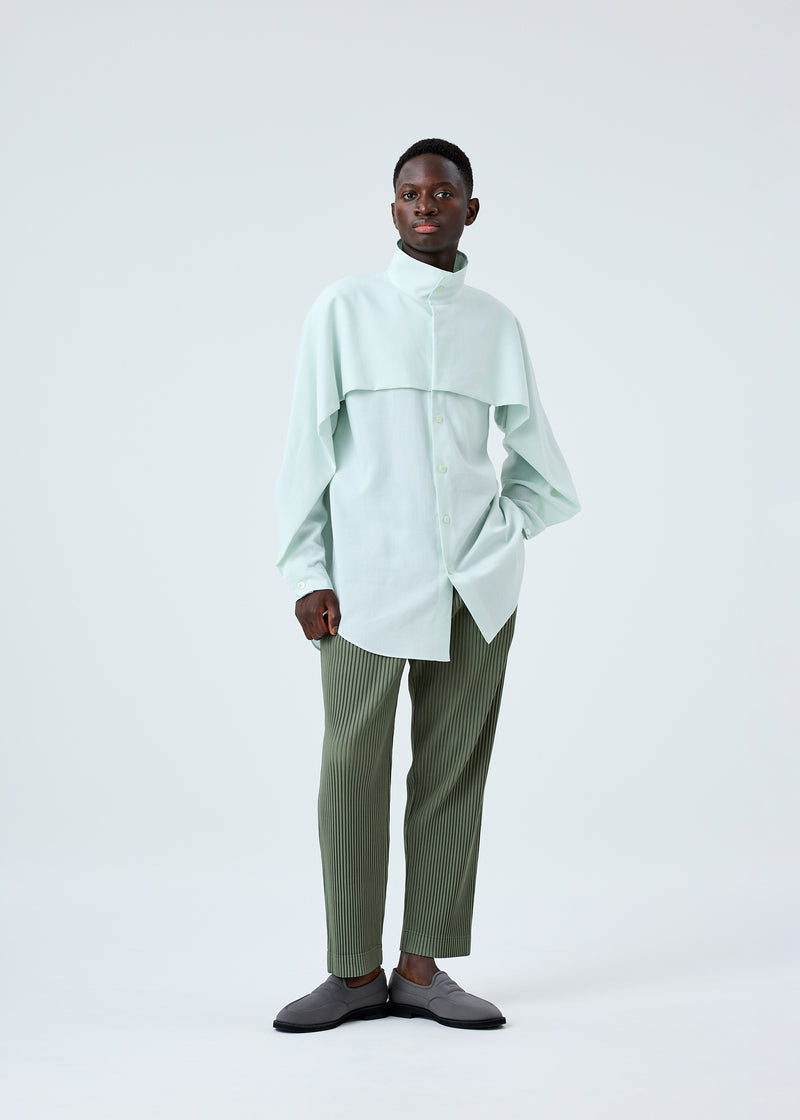 COLOR PLEATS Trousers Sage Green