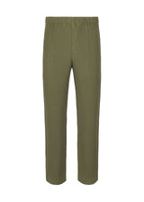 COLOR PLEATS Trousers Sage Green