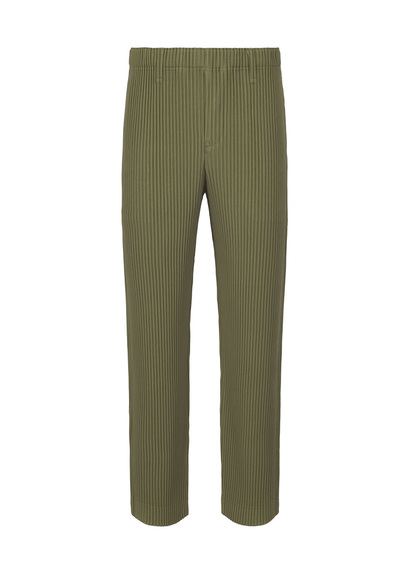 COLOR PLEATS Trousers Sage Green