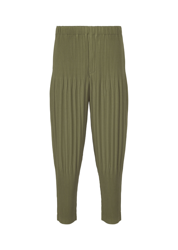 COLOR PLEATS Trousers Sage Green