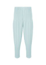 COLOR PLEATS Trousers Light Blue