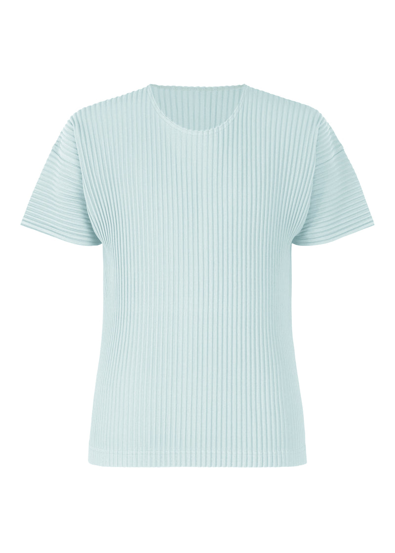 COLOR PLEATS Top Light Blue