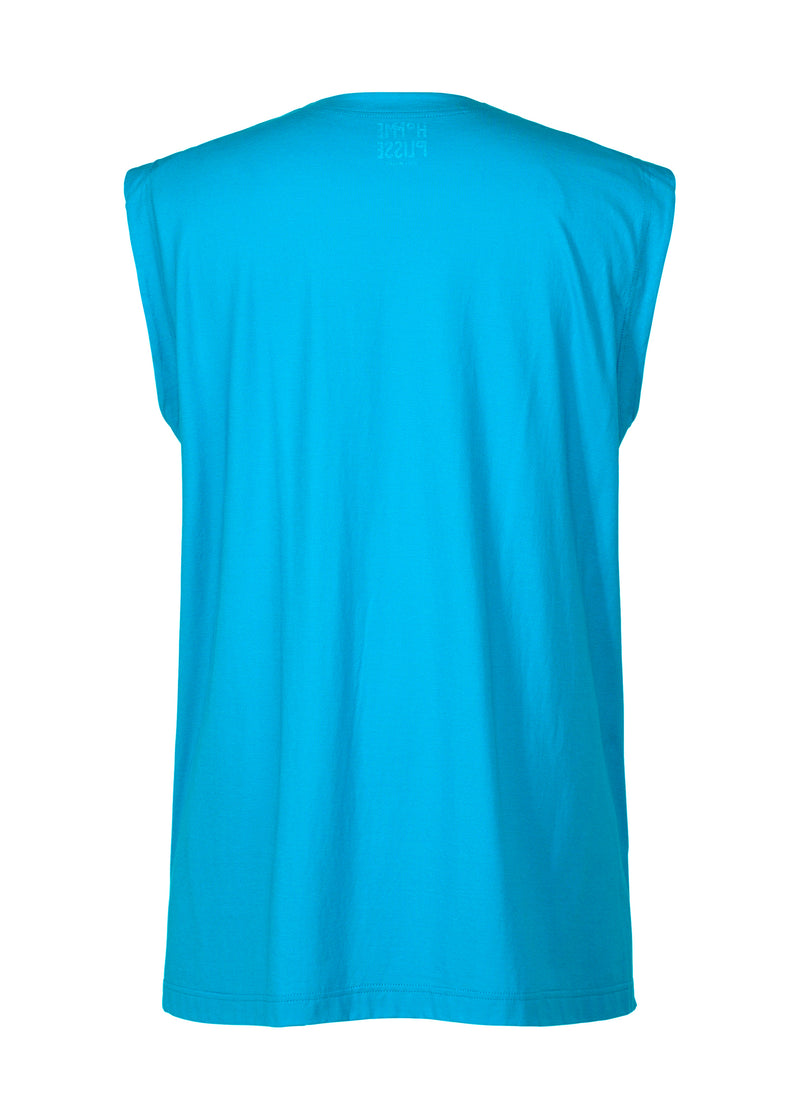 HARD TWIST JERSEY Top Blue