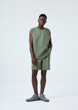 HORIZON PLEATS 2 Top Sage Green