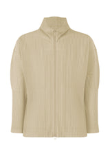 COLOR PLEATS Shirt Linen Beige