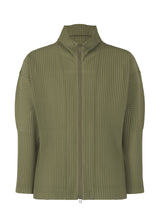 COLOR PLEATS Shirt Sage Green