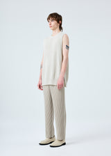 COMMON KNIT Vest White