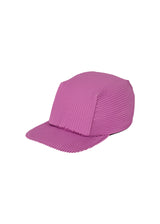 PLEATS CAP Hat Purple