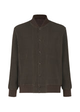 KERSEY PLEATS Jacket Brown