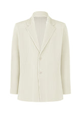 KERSEY PLEATS Jacket Ivory