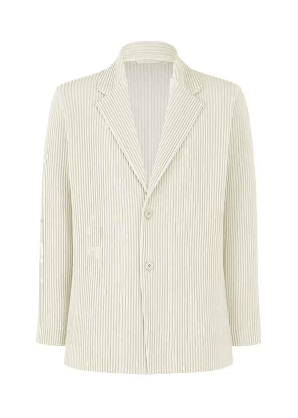 KERSEY PLEATS Jacket Ivory