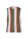 RB_STRIPES 1 Vest Brown x Pink