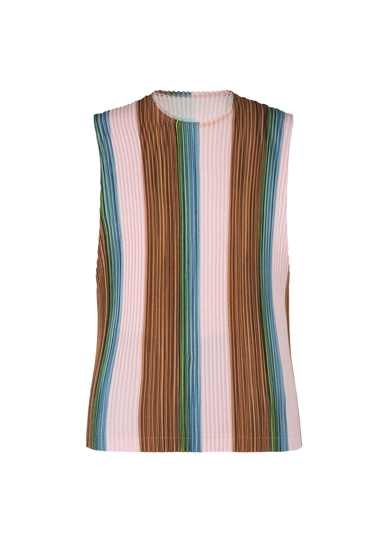 RB_STRIPES 1 Vest Brown x Pink