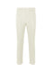 KERSEY PLEATS Trousers Ivory