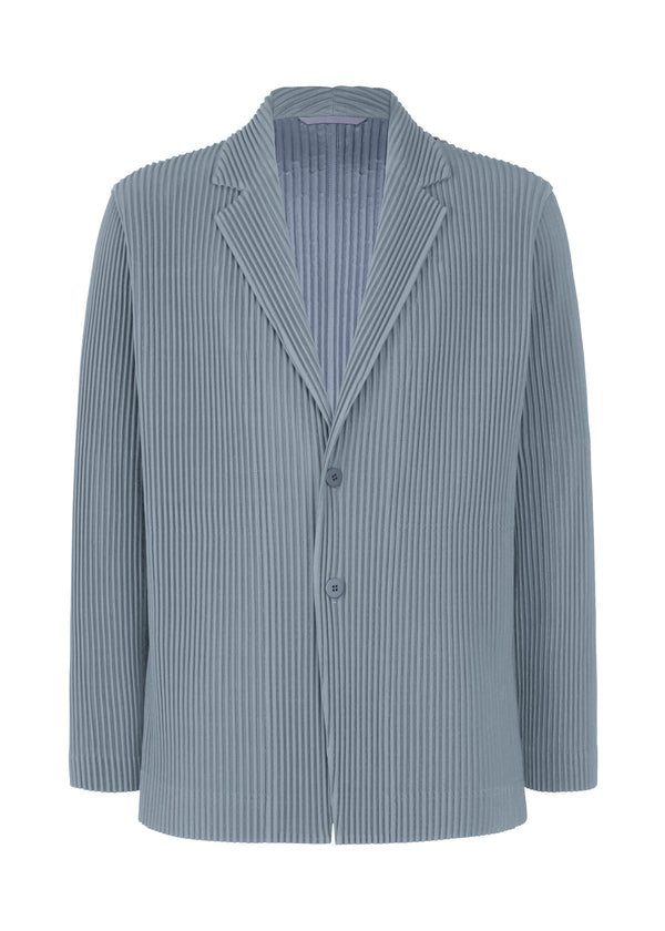 TAILORED PLEATS 1 Jacket Blue Grey