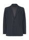 TAILORED PLEATS 2 Jacket Midnight Blue