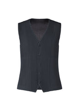 TAILORED PLEATS 2 Vest Midnight Blue