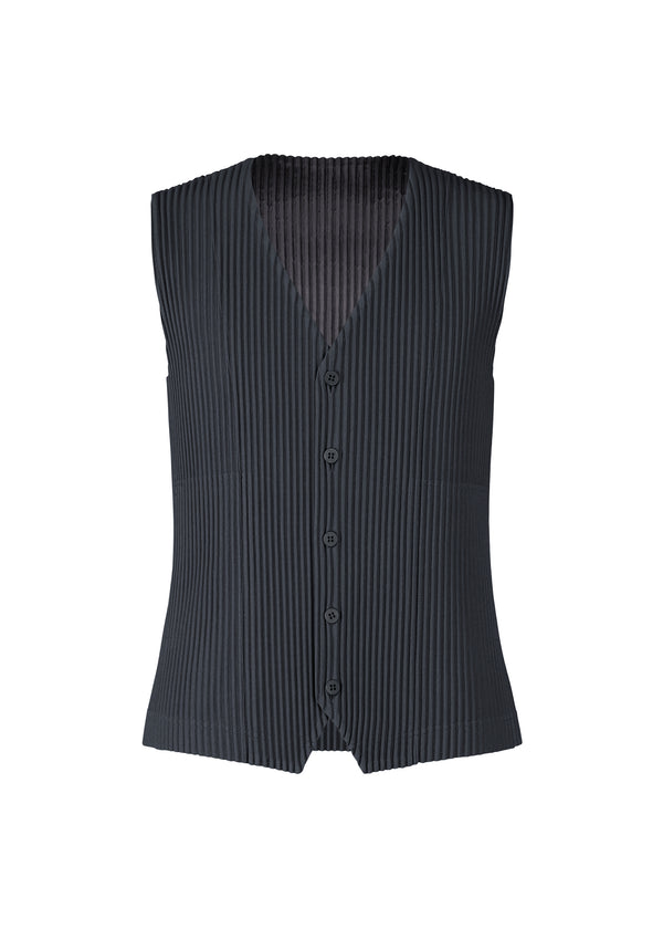 TAILORED PLEATS 2 Vest Midnight Blue