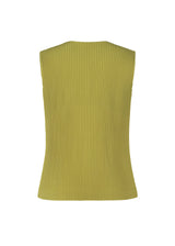 TAILORED PLEATS 2 Vest Green Tea