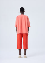 PLEATS BOTTOMS 1 Trousers Salmon Red