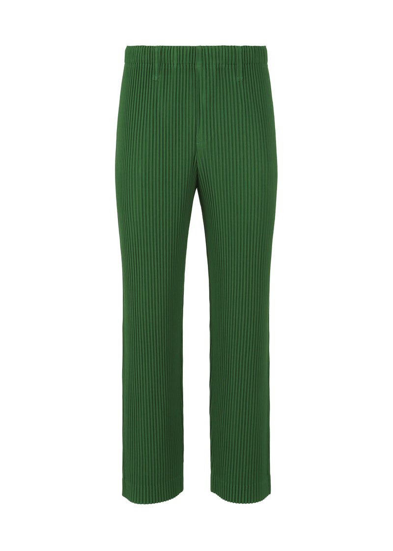 TAILORED PLEATS 1 Trousers Seaweed Green