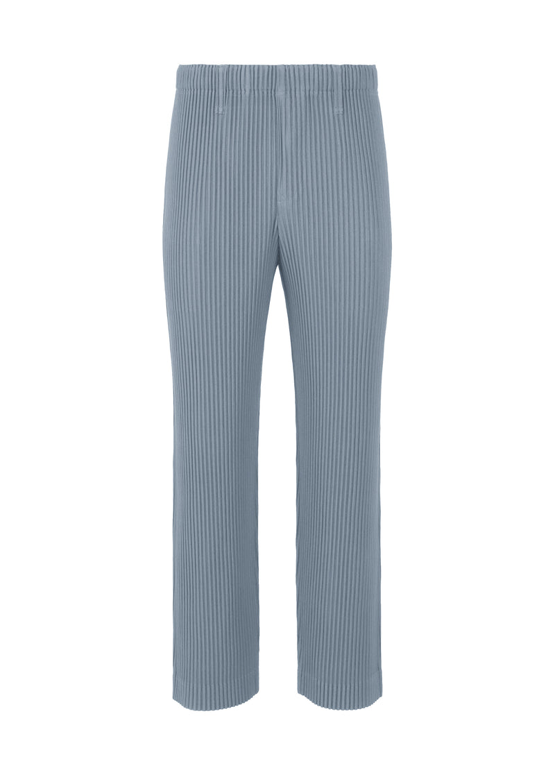 TAILORED PLEATS 1 Trousers Blue Grey