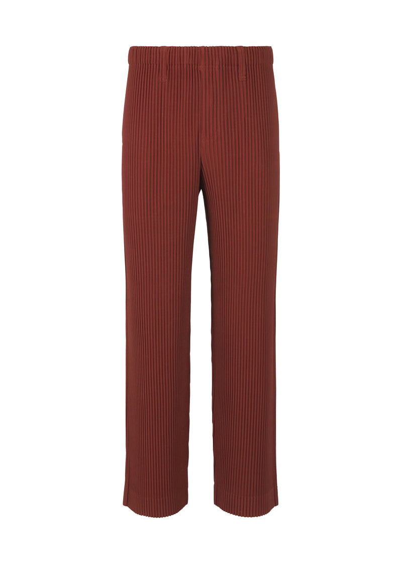 TAILORED PLEATS 2 Trousers Crimson Red